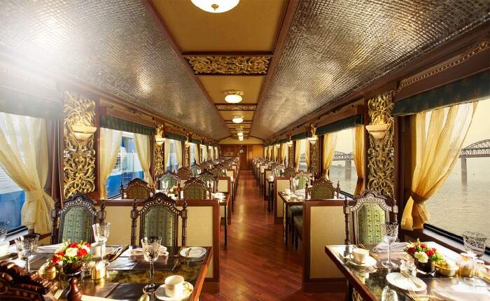 Maharajas Express Luxury Train- Food Facilities