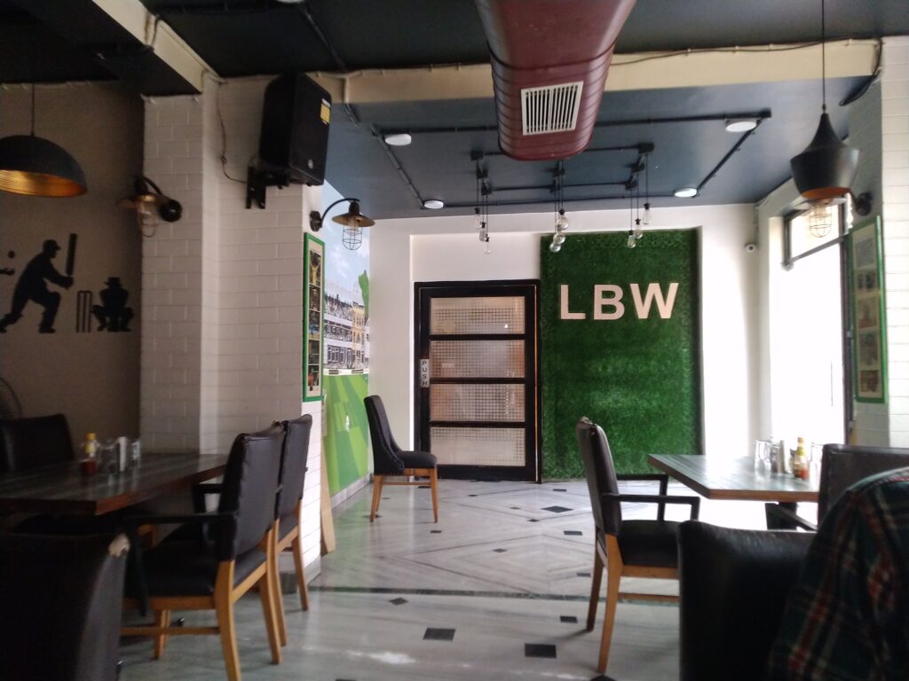 LBW Restaurant Bhattacharya Road interior